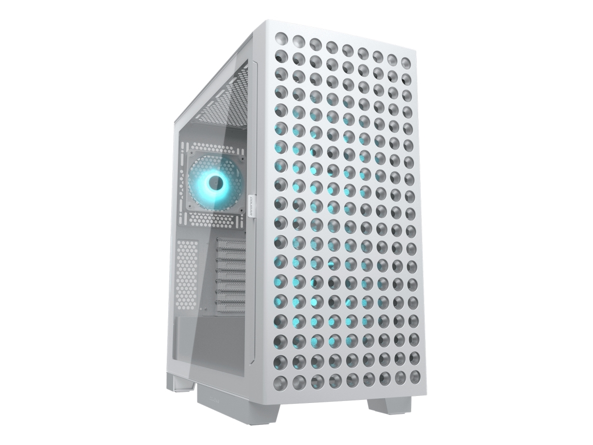 Cougar Airface Eco Rgb, Midi Tower, Pc, White, Atx, Ceb, Eatx, Micro Atx, Mini-Itx, Multi, Case Fans