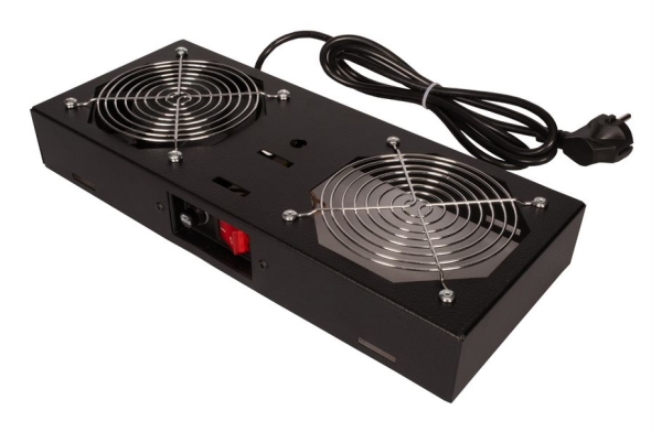 Roline Ventilatorenhed Med 1 Ventilator Til 19 Overskabe I Sort