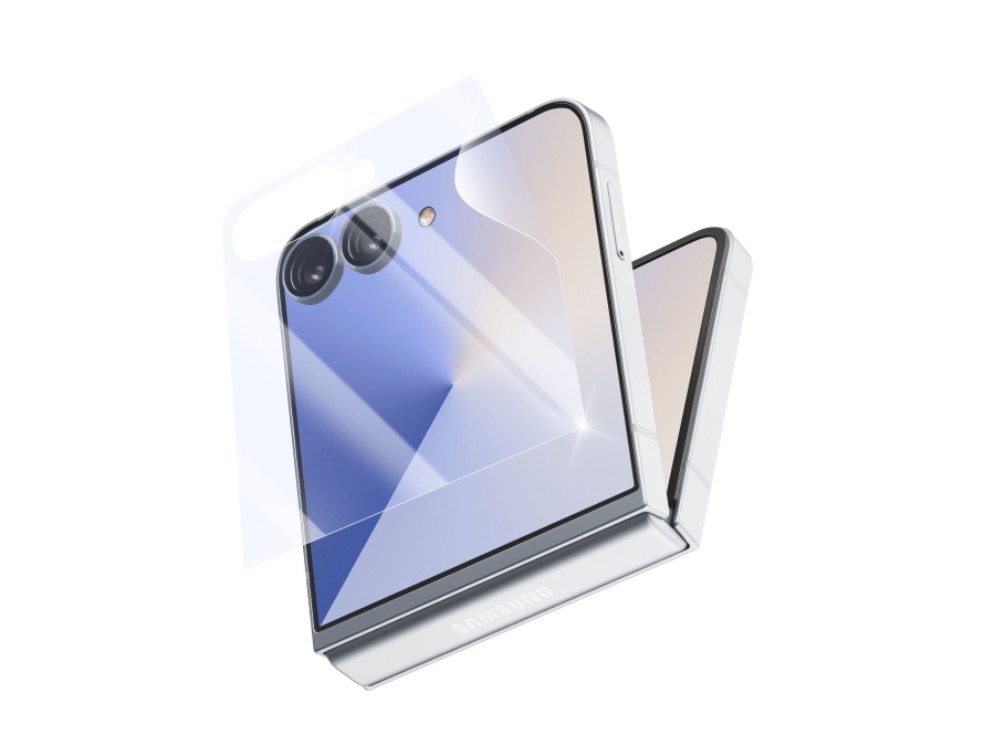 Cellularline Impact Film - Galaxy Z Flip7, Samsung, Galaxy Z Flip7, Kratzresistent, Schockresistent, Transparent, 2 Stück(E)