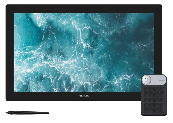 HUION PRO 24 4K, Kabel, 5080 lpi, 527,04 x 296,46 mm, USB, 1 cm, 2 mm | Datortillbehör - Möss & Tangentbord - Ritbord | GameStuff