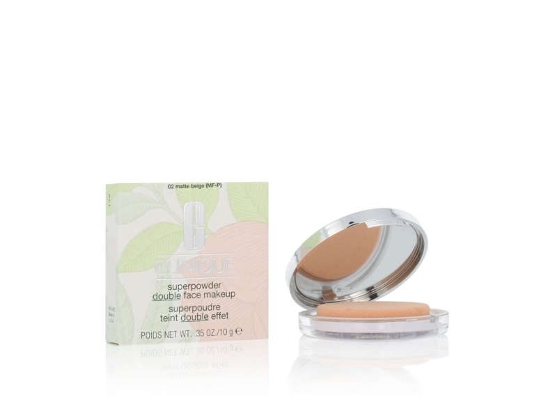 Clinique Superpowder Double Face Makeup (02 Matte Beige) 10 g | Hudvård - Ansiktsvård | GameStuff