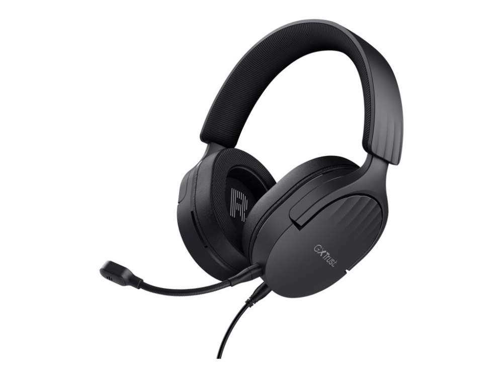 Trust Gxt 489 Fayzo - Headset - Fuld Størrelse - Kablet - 3,5 Mm Jackstik - Sort