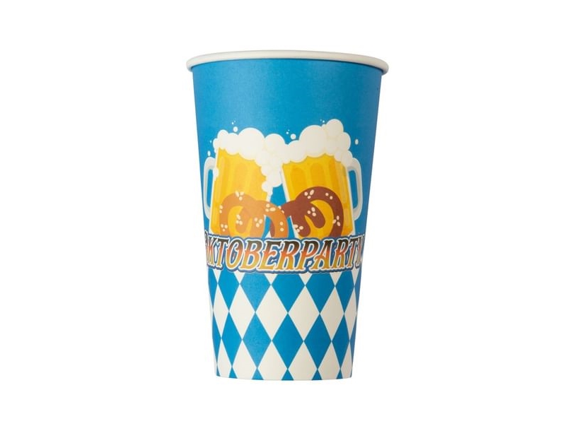 Oktoberfest-Pappbecher
