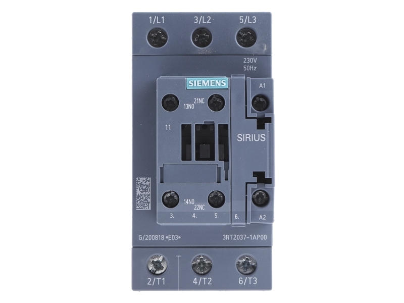 Siemens Siemens Teollisuuskytkin 3 x katkaisija 30 kW 230 V/AC 65 A apukoskettimella 1 kpl