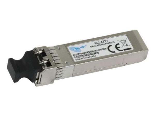 Allnet All4777, Fiberoptisk, 25000 Mbit/S, Sfp28, Lc, Sr, 100 M