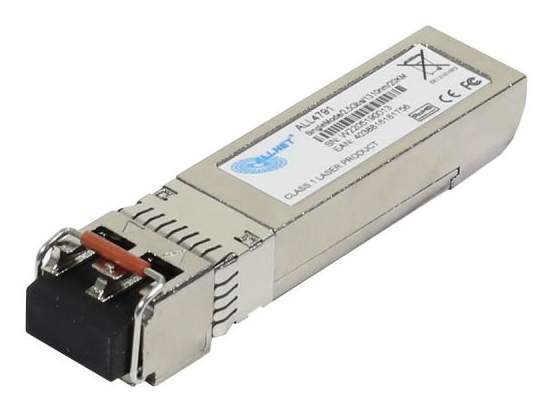 Allnet All4791, Fiberoptisk, 2500 Mbit/S, Mini-Gbic/Sfp, Lc, Lx, 10000 M