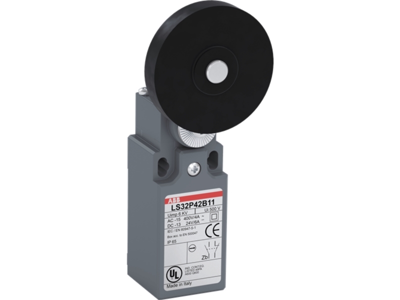 Abb 1Sbv010342r1211 Ls32p42b11 Endschalter 400 V/Ac 1,8 A Rollenarm Berührend Ip65 1 Stück