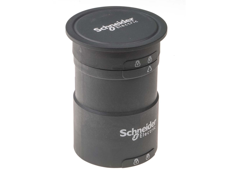 XVU-valotorni Ø60 24V jalusta ja yläkansi mustana