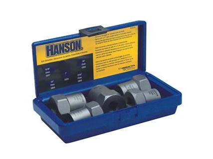 Irwin 54125, Kulstofstål, 19Mm, 21Mm, 22Mm, 24Mm, 3/4", 13/16", 7/8", 15/16", 1", 5 Stk
