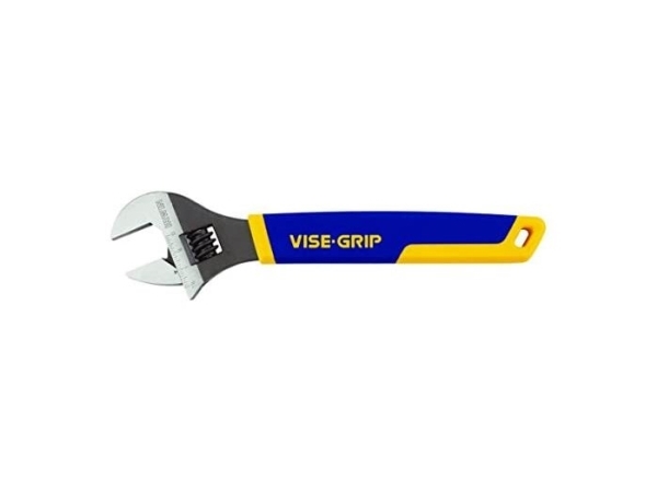Irwin Justerbar Svensknøgle 250 Mm Med Gummigreb (10505490)