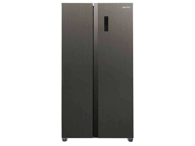 MPM -563-SBS-14/N, Fristående, Amerikansk dörr, Rostfritt stål, 2 dörr/dörrar, Röra, LCD | Vitvaror - Kyl & Frys - Side-by-Side | GameStuff