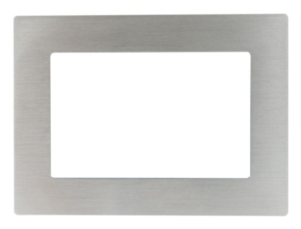 Allnet Touch Display Tablet 10 Tommer Zbh. Ramme Til Monteringsramme, Sølv Bred