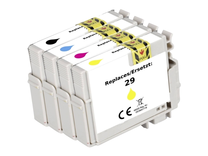 Renkforce Rf-5705460, Schwarz, Cyan, Magenta, Gelb, 4 Stück(E), 175 Seiten, 180 Seiten, Kombi-Packung