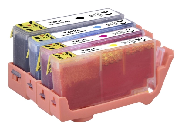 Renkforce Rf-5705446, Schwarz, Cyan, Magenta, Gelb, 4 Stück(E), 700 Seiten, 2500 Seiten, Kombi-Packung