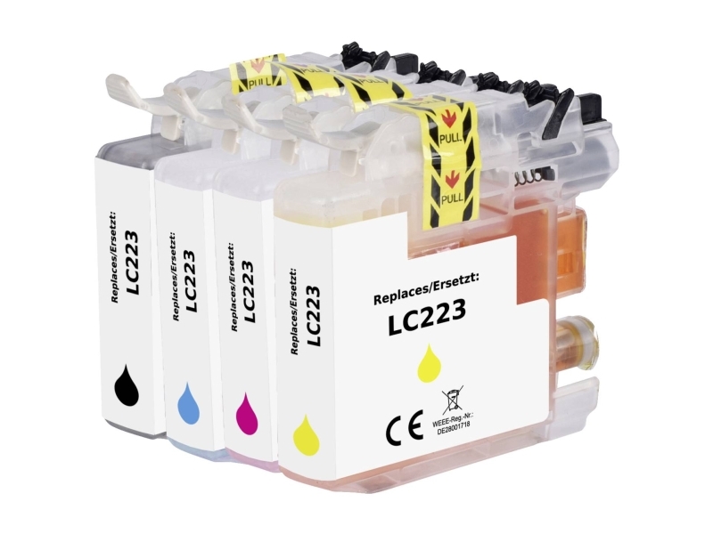 Renkforce Rf-5655920, Schwarz, Cyan, Magenta, Gelb, 4 Stück(E), 550 Seiten, 550 Seiten, Kombi-Packung