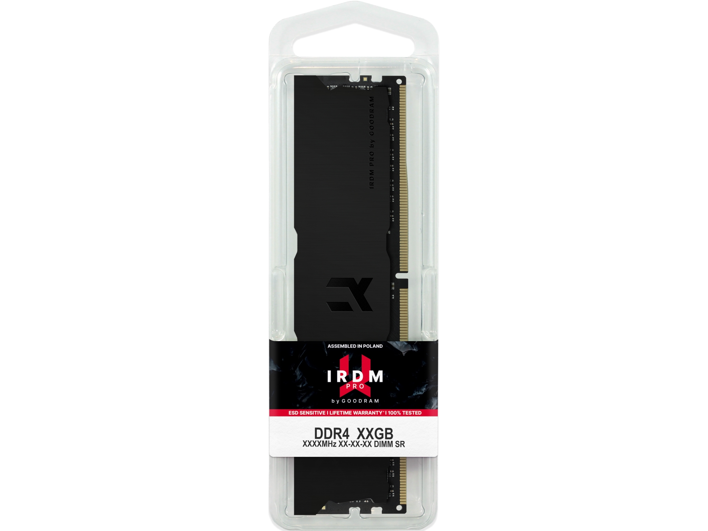 Speicher Goodram Irdm Pro Deep Black, Ddr4, 64 Gb, 3600Mhz, Cl18 (Irp-K3600d4v64l18/64Gdc)