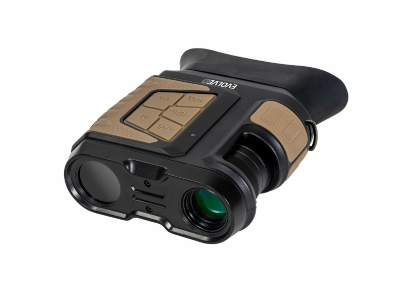 Evolveo Camnv, Binokulær, Sort, Brun, Led, 300 M, 850 Nm, 8X