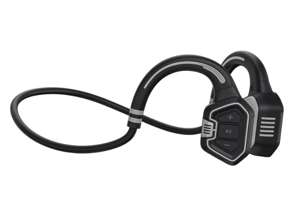 Evolveo Boneswim Mp3, Trådløs, Sport, 29 G, Headset, Sort, Grå