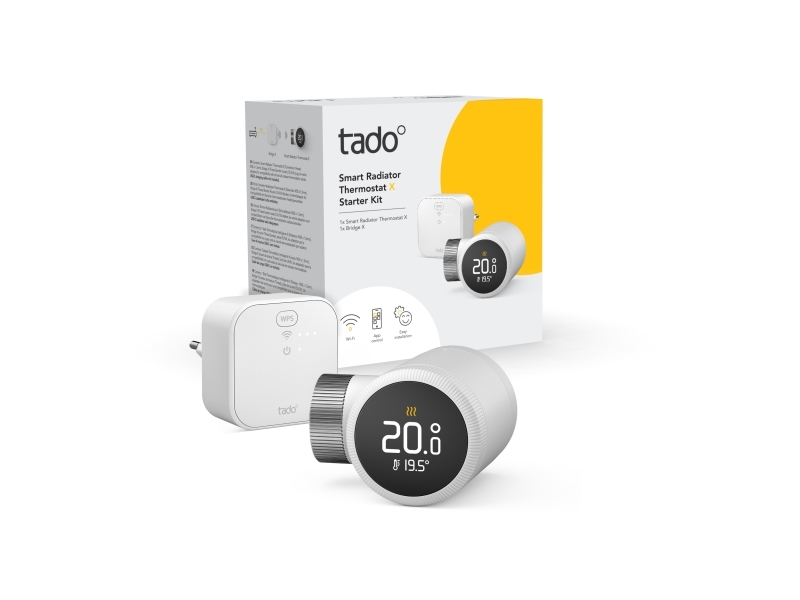 tado° Smart Radiator Thermostat X - Starter Kit | Smart Klimatkontroll - Radiator termostater | GameStuff
