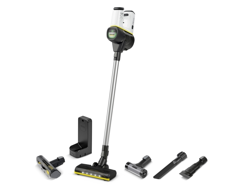 Kärcher Vc 6 Cordless Premium Ourfamily Pet, 2-I-1 Stangstøvsuger, Poseløs, Sort, Gul, Rektangulær, Dry, Hepa