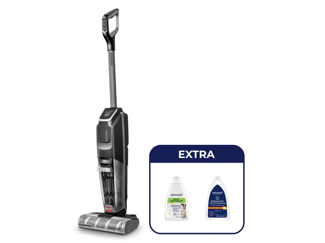 Bissell CrossWave OmniForce Edge Select, Upprättstående dammsugare, Utan påse, Svart, Grå, 0,63 l, 0,44 l, Plast | Vitvaror - Dammsugare - Sladdlösa Dammsugare | GameStuff