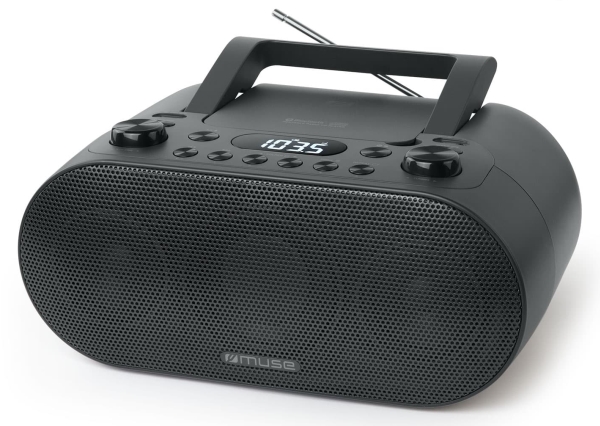 Muse M-35 BT, Digital, FM, PLL, 87,5 - 108 MHz, Spelare, CD, CD-R, CD-RW, Uppspelning/Paus, Skip down, Skip up, Stopp | TV, Ljud & Bild - Stereo - CD-spelare | GameStuff