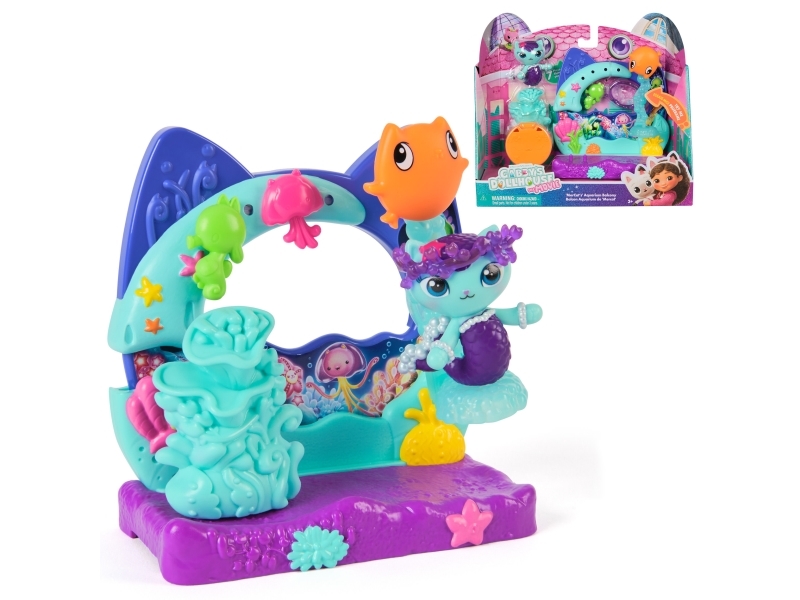 Gabby''s Dollhouse Gdh Pys Movie Aquarium Balcony Gml, Action/Eventyr, 3 År, Flerfarvet