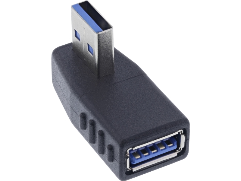 Inline 35300U, Usb-A, Usb-A, Sort