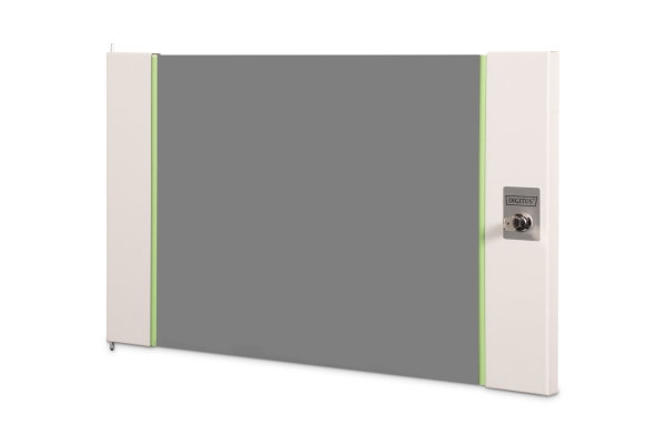 Digitus Dn-19 Door-07-U, Dør, Glas, Metal, Grå, 1 Stk, 2 Kg
