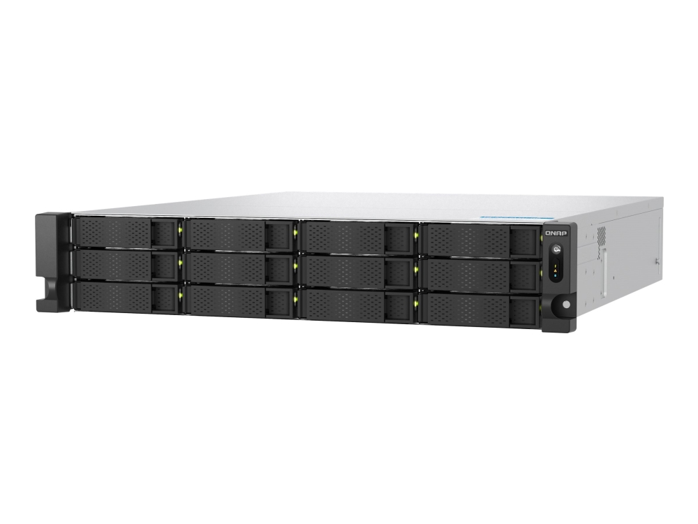 Qnap Ts-H1277axu-Rp, Nas, Rack (2U), Amd Ryzen 5, 16 Gb, Ddr5, 0 Tb