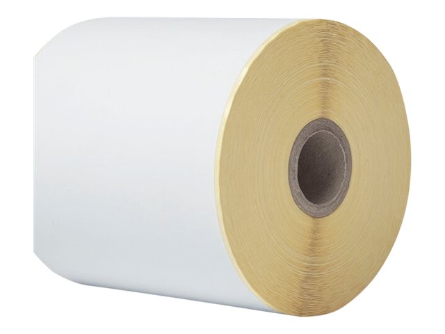 Brother Bde-1J000102-102, Weiß, Selbstklebendes Druckeretikett, Etikettenrolle, Direkt Wärme, Td-4410D, Td-4420Dn, Td-4520Dn, Td-4550Dnwb, 10,2 Cm