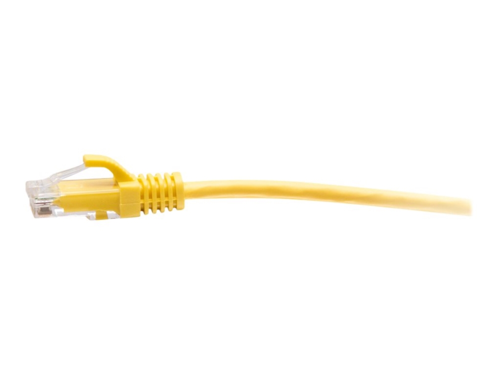 C2g 10Ft (3M) Cat6a Snagless Unshielded (Utp) Slim Ethernet Network Patch Cable - Yellow - Patchkabel - Rj-45 (Han) Til Rj-45 (Han) - 3 M - 4.8 Mm -
