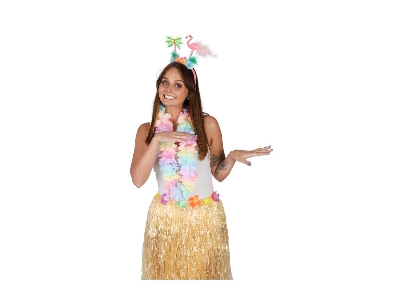 Hawaii Haarreif, Palme Und Flamingo