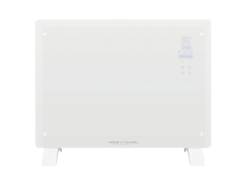 Proficare Pc-Gkh 3118, Elektrischer Quarz-Raumheizer, Quarzglas, 24 H, Drinnen, Flur, Weiß