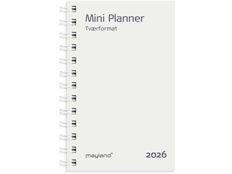 Mini Planner Ugekalender Refill 2026 | Papper & Emballage - Kalendrar & Anteckningsböcker - Kalendare | GameStuff