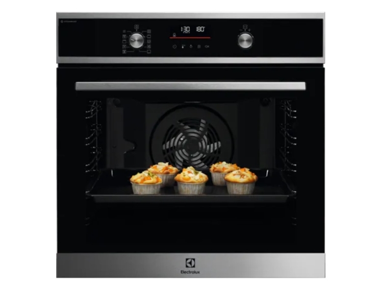 Electrolux EOD6P66X, Medium, Elektrisk ugn, 72 l, 3490 W, 72 l, Fläktdriven | Vitvaror - Ugnar - Inbyggnadsugnar | GameStuff
