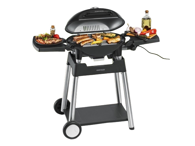 Rommelsbacher BBQ 4100/S, 2200 W, Kamadogrill, Elektrisk, 300 ° C, Bordsskiva, stekbord | Trädgården - Grillar - Elgrillar | GameStuff
