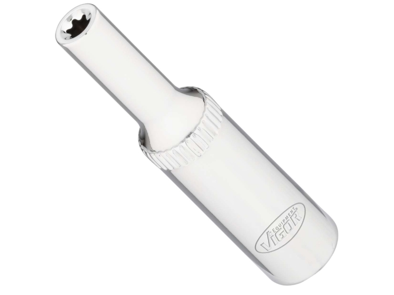 Vigor V7014-7, Krafttop, Rustfrit Stål, 1 Hoved(Er), 1/4", Metric, 7 Mm