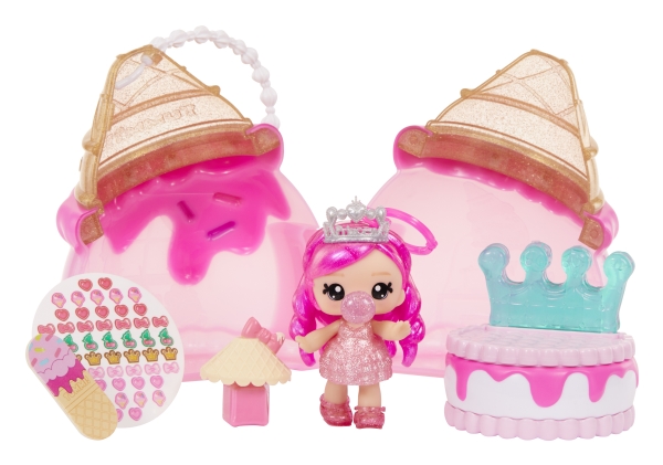 Mga Entertainment Yummiland Beauty Bag Playset + Lip Gloss Doll - Ice Cream Beauty Bag, Mini Doll, Female, 4 Yr(S), Boy/Girl, Multicolour