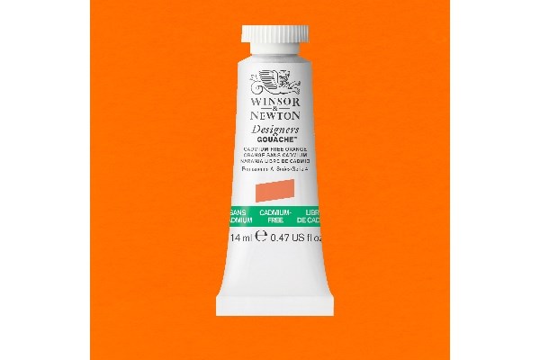 Designers Gouache 14Ml Cadminum-Free, Orange 899