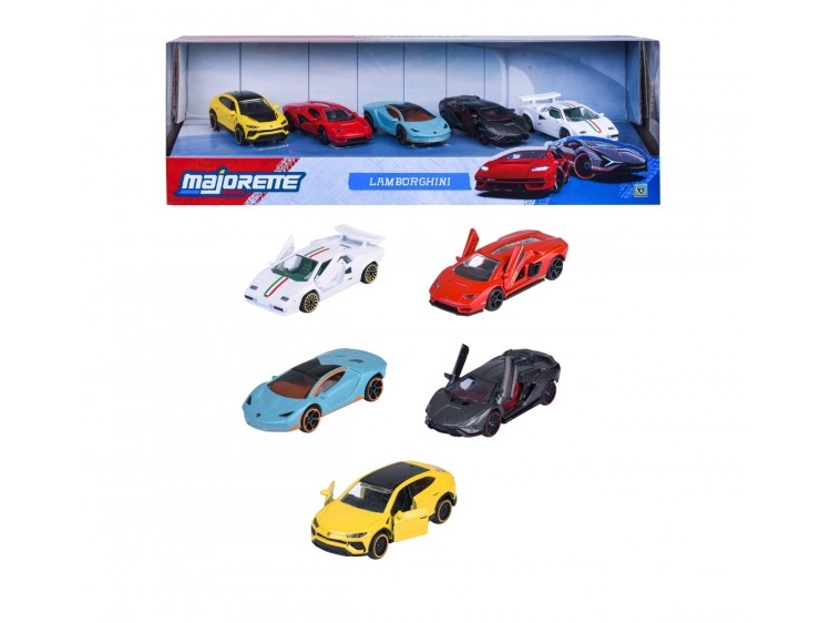 Majorette Lamborghini, 5-pak køretøjer 210-5001