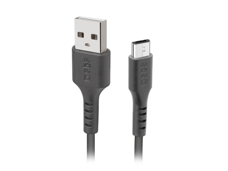 Sbs 1M Usb2.0/Microusb, 1 M, Usb A, Micro-Usb A, Usb 2.0, 0,48 Gbit/Sek., Sort