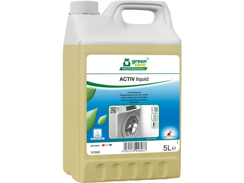 Tøjvask, Green Care Professional Activ Liquid, 5 L - (3 Stk.)