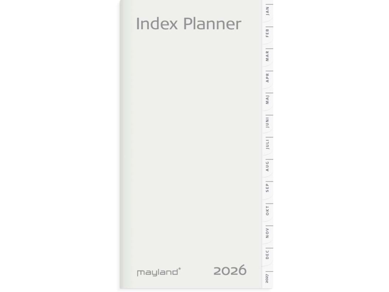 Index Planner månedskalender REFILL 2026 | Papper & Emballage - Kalendrar & Anteckningsböcker - Kalendare | GameStuff