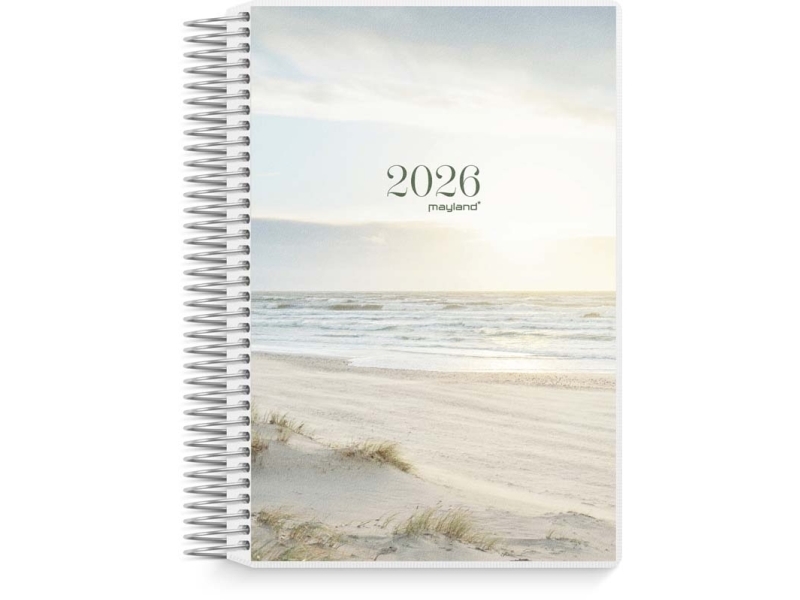 Mayland 2026 26209000 spiralkalender 17,8x14cm m/4 illu