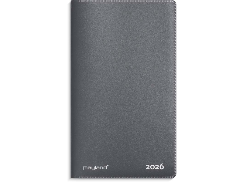 Index Planner mini mørkegrå PP-plast 2026 | Papper & Emballage - Kalendrar & Anteckningsböcker - Kalendare | GameStuff