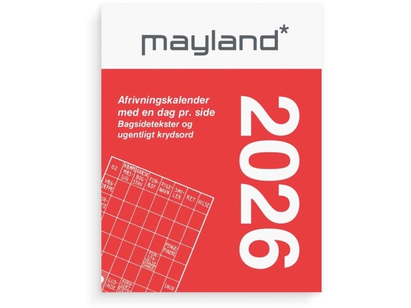Mayland 26241000, Væg, 734 Sider, Afrivning, Flerfarvet, Dag, 12 måned(er)