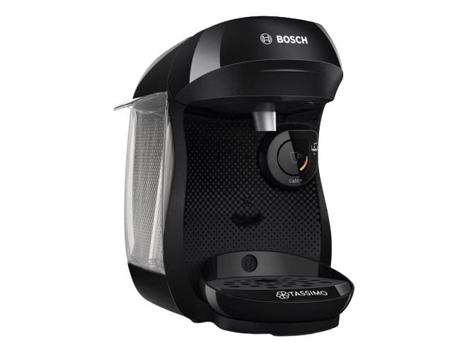 Bosch Tassimo Happy TAS102E, Kuddmatad kaffebryggare, 0,7 l, Kaffekapslar, 1400 W, Svart