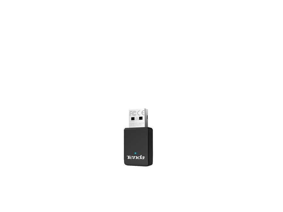 Tenda U11, Trådløs, Usb, Wi-Fi 6 (802.11Ax), 600 Mbit/S, Sort