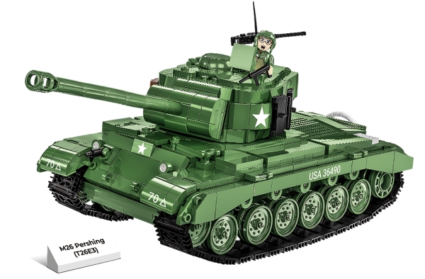 COBI M26 Pershing T26E3, Byggsats, 3 År, Plast, 904 styck | Leksaker - Konstruktions leksaker - Plastik konstruktion | GameStuff